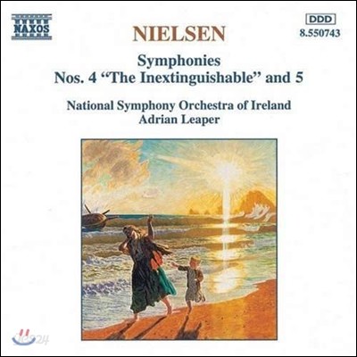Adrian Leaper 칼 닐센: 교향곡 4번 &#39;불멸&#39;, 5번 (Carl Nielsen: Symphonies No.4 &#39;The Inextinguishable&#39;, No.5)