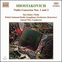 Ilya Kaler 쇼스타코비치: 바이올린 협주곡 1번, 2번 (Shostakovich: Violin Concertos Op.77, Op.129)