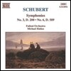 Michael Halasz 슈베르트: 교향곡 3번, 6번 (Schubert: Symphonies D.200, D.589)