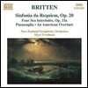 Myer Fredman 브리튼: 신포니아 다 레퀴엠 (Benjamin Britten: Sinfonia da Requiem Op.20, Four Sea Interludes Op.33a, Passacaglia)