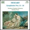 Nicholas Ward 모차르트: 교향곡 11-14번 (Mozart: Symphonies Nos. 11-14)