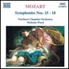 Nicholas Ward 모차르트: 교향곡 15-18번 (Mozart: Symphonies Nos. 15-18)