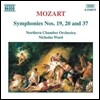 Nicholas Ward 모차르트: 교향곡 19, 20, 37번 (Mozart: Symphonies Nos. 19, 20, 37)