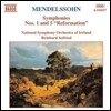 Reinhard Seifried 멘델스존: 교향곡 1번, 5번 '종교개혁' (Mendelssohn: Symphonies Op.11, Op.107 'Reformation')