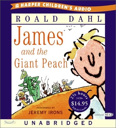 James and the Giant Peach : Audio CD
