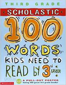 100 Words Kids to Know to Read by 3rd Grade