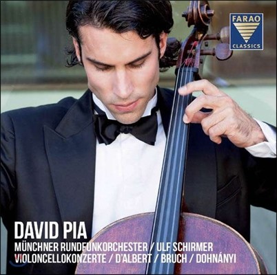 David Pia 브루흐: 콜 니드라이 / 달베르: 첼로 협주곡 / 도흐나니: 첼로 소협주곡 - 다비드 피아 (Bruch / D'Albert / Dohnanyi: Cello Concertos)