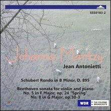 Johanna Martzy 베토벤: 바이올린 소나타 5번 '봄', 8번 / 슈베르트: 론도 - 요한나 마르치