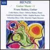 Franz Halasz 한스 베르너 헨체: 기타 작품 1집 - 소나타 2번, 3 텐토스 (Hans Werner Henze: Guitar Music 1 - Royal Winter Music, 3 Tentos)