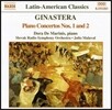 Dora De Marinis 히나스테라: 피아노 협주곡 1번, 2번 (Alberto Ginastera: Piano Concertos Op.28, Op.39)