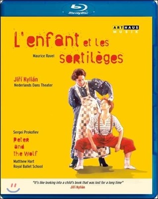 Jiri Kylian 라벨: 어린이와 마법사 / 프로코피에프: 피터와 늑대 - 네덜란드 단스 테아터, 이지 킬리안 (Ravel: L'Enfant et les Sortileges / Prokofiev: Peter and the Wolf)