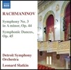 Leonard Slatkin 라흐마니노프: 교향곡 3번, 교향적 춤곡 (Rachmaninov: Symphony Op.44, Symphonic Dances Op.45) 레너드 슬래트킨