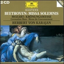 Herbert von Karajan 베토벤: 장엄미사 / 모차르트: 대관식 미사 (Beethoven: Missa Solemnis) 헤르베리트 본 카라얀