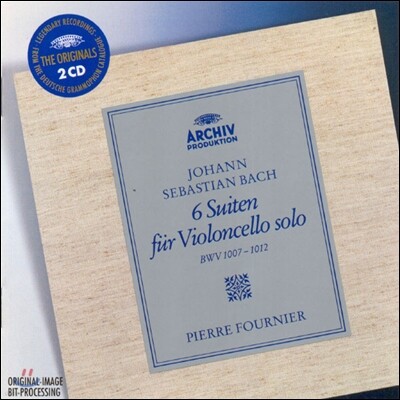 Pierre Fournier 바흐: 무반주 첼로 모음곡 전곡 - 피에르 푸르니에 (Bach: 6 Suites for Solo Cello)