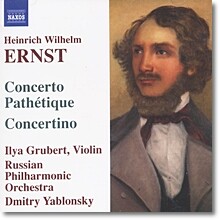 하인리히 빌헬름 에른스트: 바이올린 협주곡 (Heinrich Wilhelm Ernst: Music For Violin And Orchestra)
