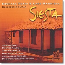 Michala Petri 기타와 리코더를 위한 라틴 클래식 (Siesta) 미칼라 페트리