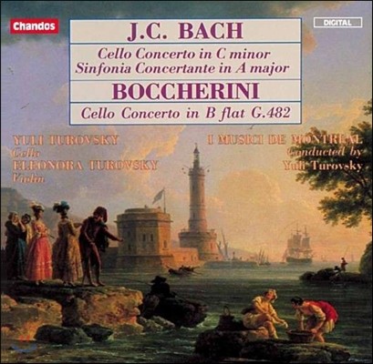 Yuli Turovsky 요한 크리스티안 바흐 / 보케리니: 첼로 협주곡 (Johann Christian Bach / Luigi Boccherini: Cello Concertos)
