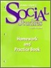 Harcourt Social Studies Grade 2 People We Know : Homework and Practice Book