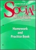 Harcourt Social Studies Grade 3 Our Communities : Homework and Practice Book