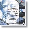 Beaux Arts Trio 브람스: 피아노 사중주 전곡집 (Brahms: Piano Quartets Nos. 1-3)