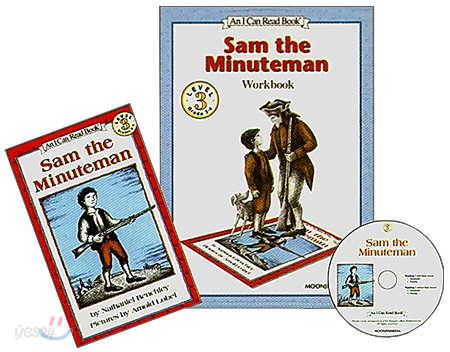 [I Can Read] Level 3-08 : Sam the Minuteman (Workbook Set)