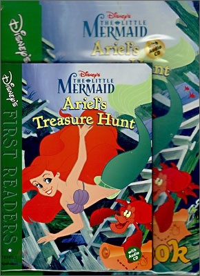 Disney&#39;s First Readers Level 1 : Ariel&#39;s Treasure Hunt - THE LITTLE MERMAID (Storybook+Workbook Set)