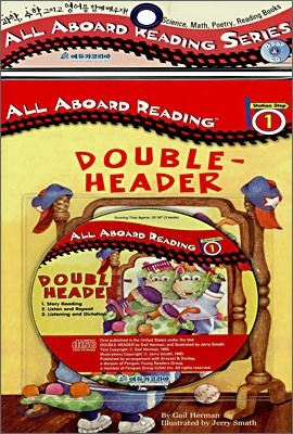 All Aboard Reading 1 : Double-Header (Book+CD)
