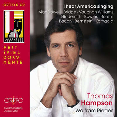 토마스 햄슨 : 아이 히어 아메리카 싱잉 (Thomas Hampson : I Hear America Singing) 