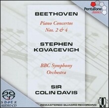 Stephen Kovacevich / Colin Davis 베토벤: 피아노 협주곡 2번 4번 (Beethoven: Piano Concerto No.2 No.4) 스테판 코바세비치, 콜린 데이비스