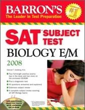 Barron's SAT Subject Test Biology E/M 2008 with CD-ROM