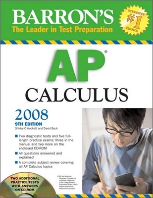 Barron&#39;s AP Calculus 2008 with CD-ROM