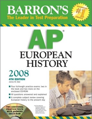 Barron&#39;s AP European History 2008 with CD-ROM