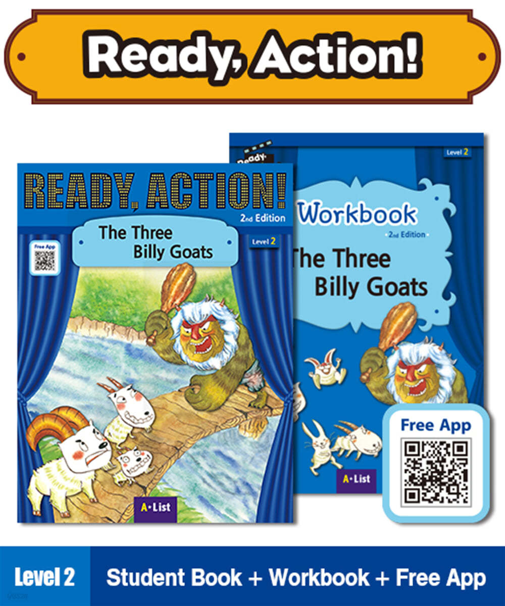 Ready Action Level 2 : The Three Billy Goats (SB+WB)