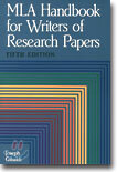 MLA Handbook for Writers of Research Papers,5th edition (Paperback)