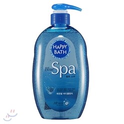 해피바스 블루 스파 에센셜 바디클렌저(버블바스 겸용) 630g