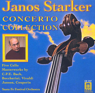 Janos Starker C.P.E.바흐 / 보케리니 / 비발디 외: 첼로 협주곡집 - 야노스 슈타커 (C.P.E.Bach / Boccherini / Vivaldi: Cello Concerto Collection)