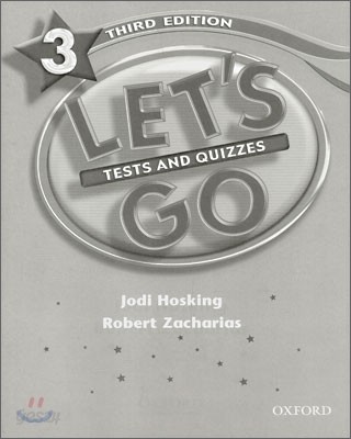 [3판]Let&#39;s Go 3 : Tests and Quizzes