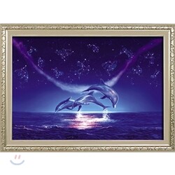 야광-돌고래의꿈 1000피스액자세트