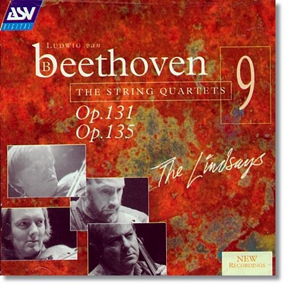 베토벤 : 현악 사중주 14번 Op.131, 16번 Op.135 -  린제이, 루이스 윌리암스