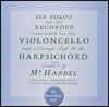 Brook Street Band 헨델: 첼로와 하프시코드로 편곡한 6개의 리코더 소나타 (Handel: Sonatas for Cello)