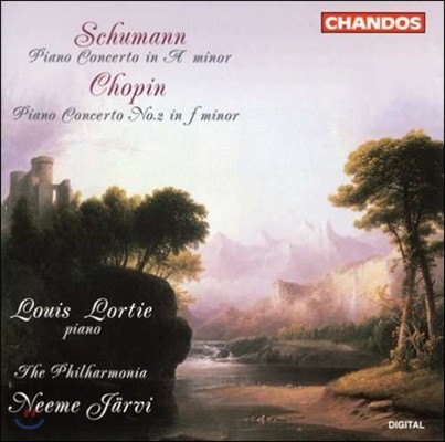 Louis Lortie / Neeme Jarvi 슈만 / 쇼팽: 피아노 협주곡 (Schumann: Piano Concerto Op.54 / Chopin: Piano Concerto No.2 Op.21) 루이 로르티, 네메 예르비