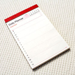 OPEN NOTE - Daily Planner