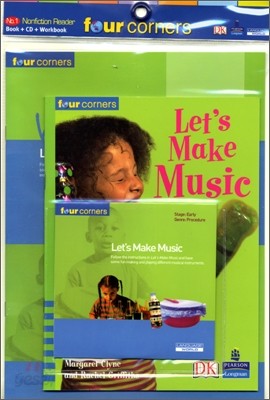 Four Corners Early #32 : Let&#39;s Make Music (Book+CD+Workbook)