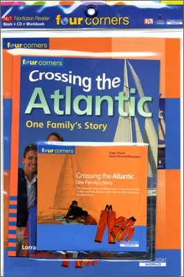Four Corners Fluent #50 : Crossing the Atlantic One Family&#39;s Story (Book+CD+Workbook)
