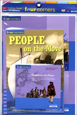 Four Corners Middle Primary A #74 : People on the Move (Book+CD+Workbook)