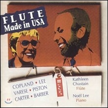 Kathleen Chastain 미국의 플루트 음악 - 코플랜드 / 바레즈 / 피스톤 / 카터 / 바버 (Flute Made In U.S.A. - Copland / Lee / Varese / Piston / Carter / Barber)