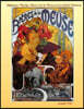 Alphonse Mucha Cross Stitch Pattern Book: Bieres de la Meuse