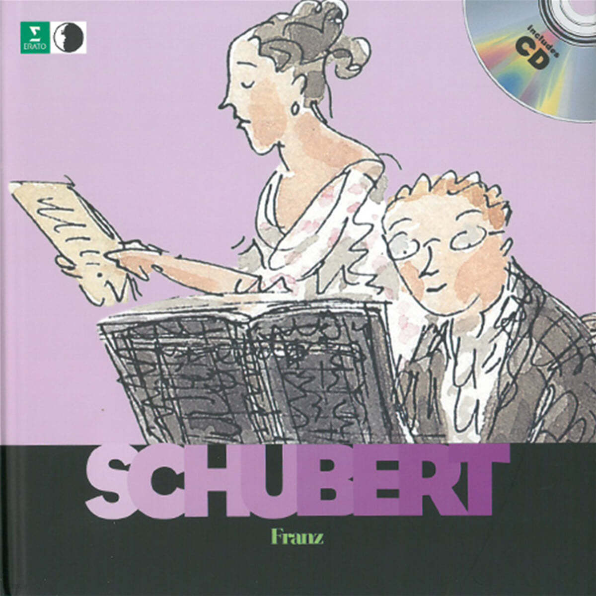 첫발견 뮤직 프란츠 슈베르트 Franz Schubert (Book &amp; CD)
