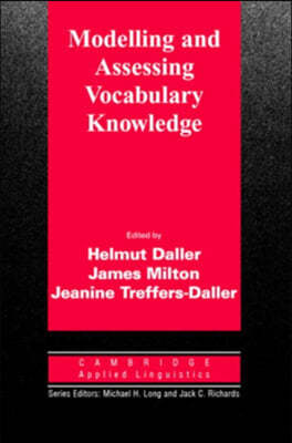 Modelling and Assessing Vocabulary Knowledge