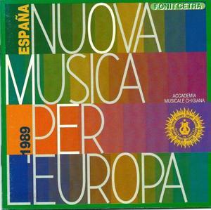 [미개봉] V.A. / Nuova Musica Per L&#39;europa (수입/미개봉)